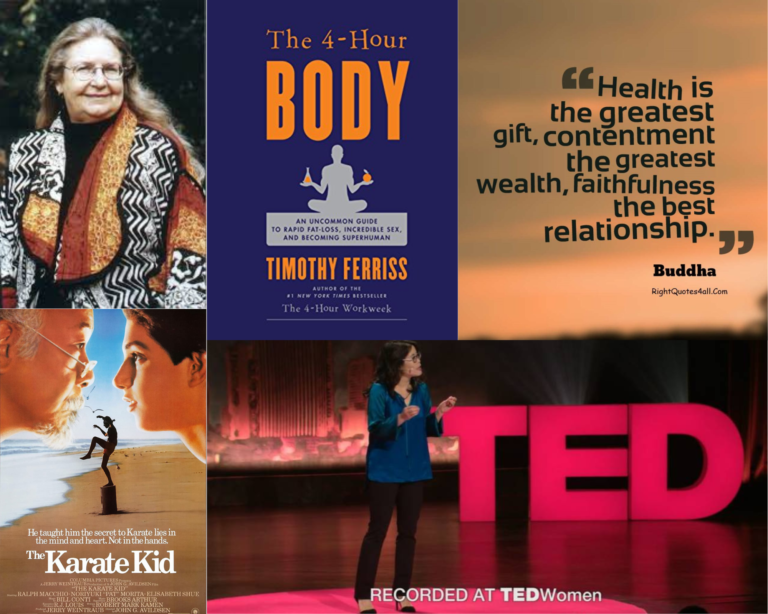 Anne Wilson Schaef The 4 Hour Body The Karate Kid Wendy Suzuki And anne-wilson-schaef-the-4-hour-body-the-karate-kid-wendy-suzuki-and